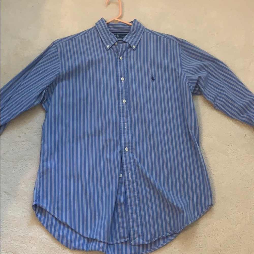 Polo Ralph Lauren striped button-down. Classic fit